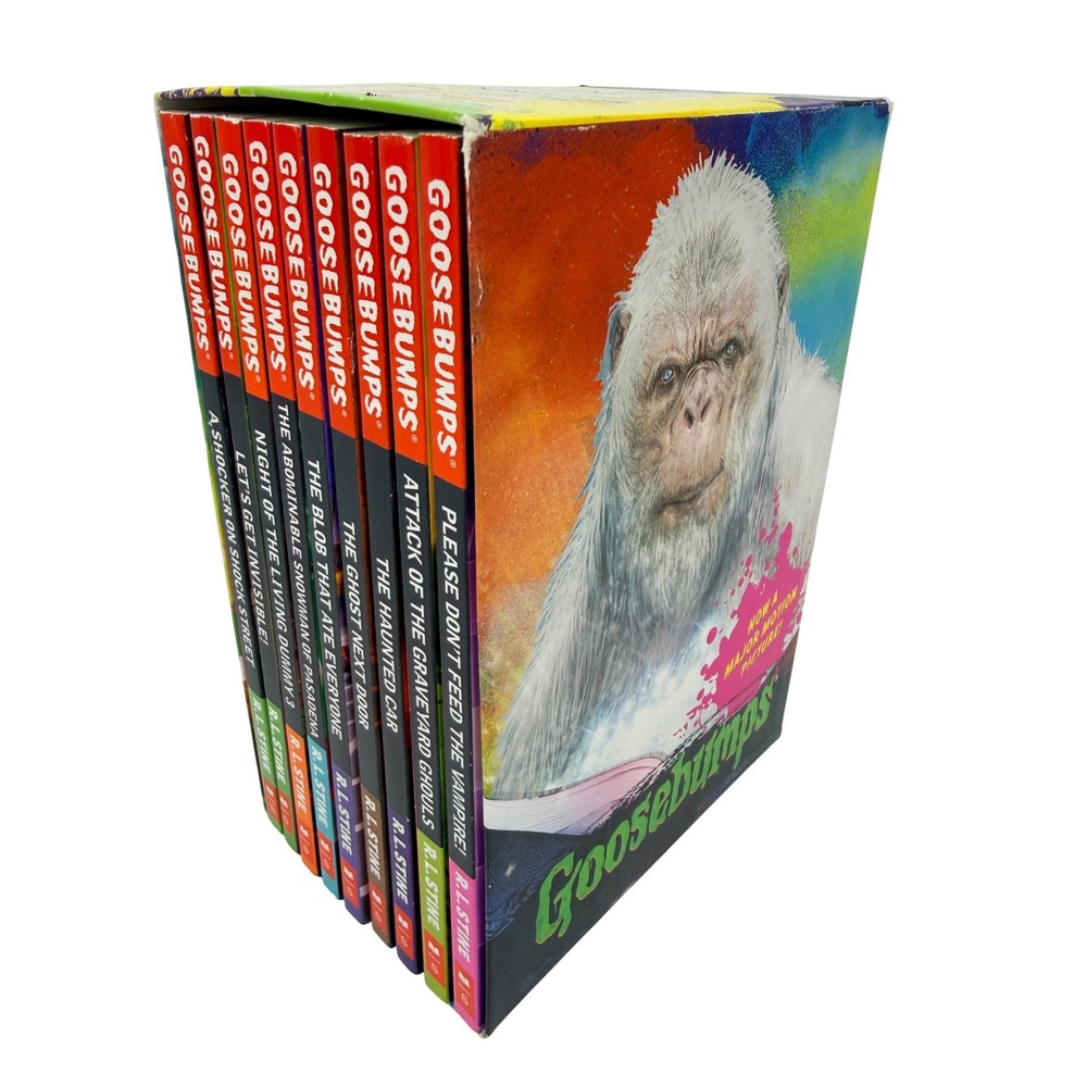 Goosebumps Boxed Set 10 Books R.L. Stine Scholastic Horror Middle Grade 2015 - Picture 4 of 8